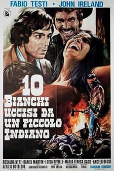 Dieci Bianchi Uccisi Da Un Piccolo Indiano (1974) afişi