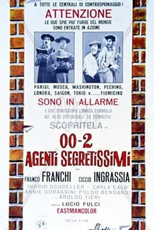 002 Agenti Segretissimi (1964) afişi
