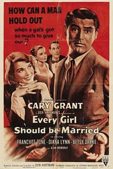 Every Girl Should Be Married (1948) afişi