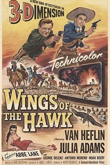 Wings Of The Hawk (1953) afişi