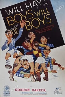 Boys Will Be Boys (1935) afişi