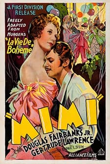 Mimi (1935) afişi