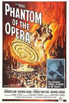 The Phantom Of The Opera (1962) afişi