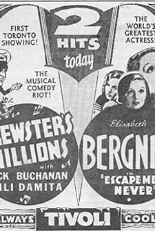 Brewster's Millions (1935) afişi