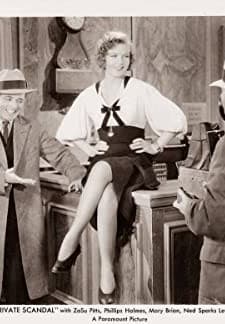 Private Scandal (1934) afişi