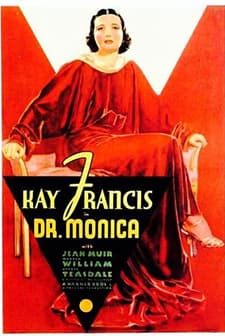 Dr. Monica (1934) afişi