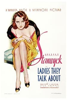 Ladies They Talk About (1933) afişi
