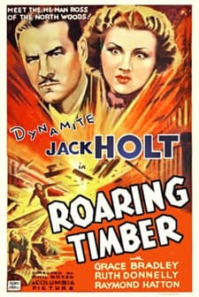 Roaring Timber (1937) afişi