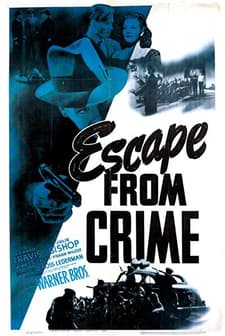 Escape From Crime (1942) afişi