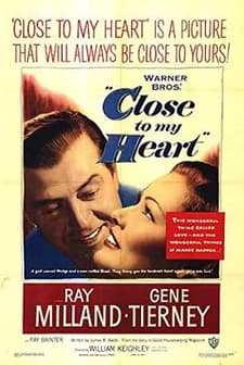 Close To My Heart (1951) afişi