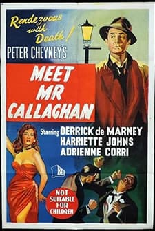 Meet Mr. Callaghan (1954) afişi