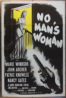 No Man's Woman (1955) afişi