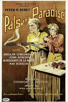 Pals In Paradise (1926) afişi