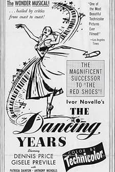 The Dancing Years (1950) afişi