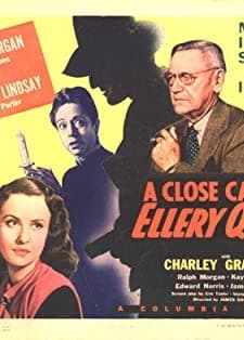 A Close Call For Ellery Queen (1942) afişi