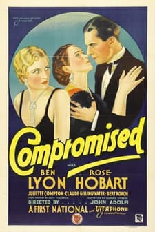 Compromised (1931) afişi