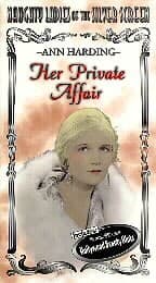Her Private Affair (1929) afişi