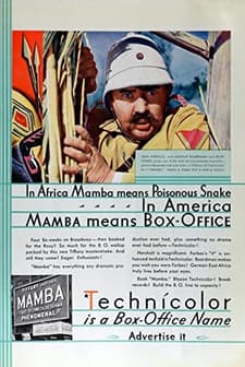 Mamba (1930) afişi