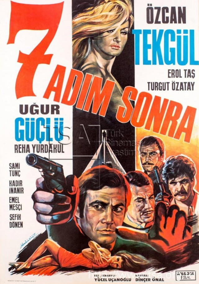 Yedi Adım Sonra (1968) afişi