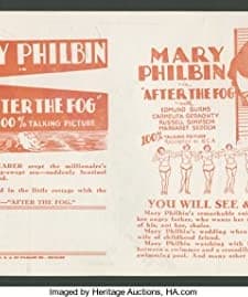 After The Fog (1929) afişi