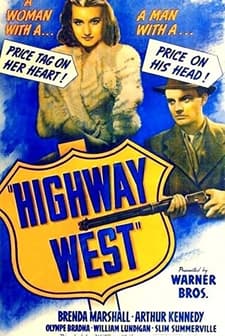Highway West (1941) afişi