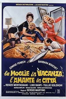 La Moglie In Vacanza... L'amante In Città (1980) afişi