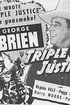 Triple Justice (1940) afişi