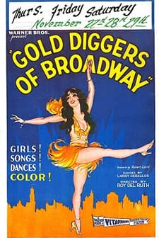 Gold Diggers Of Broadway (1929) afişi