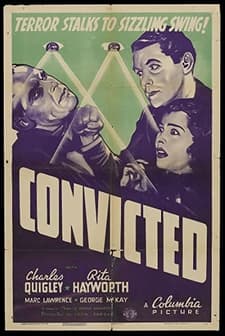 Convicted (1938) afişi