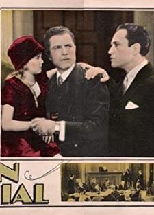 On Trial (1928) afişi