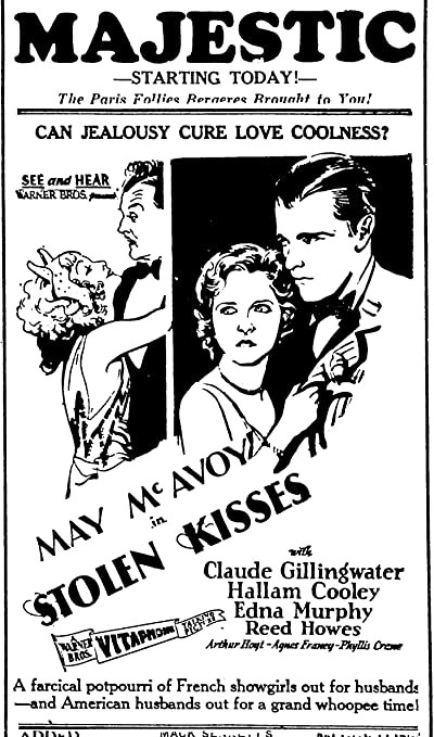 Stolen Kisses (1929) afişi