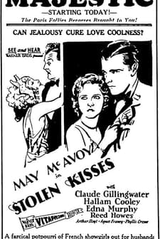Stolen Kisses (1929) afişi