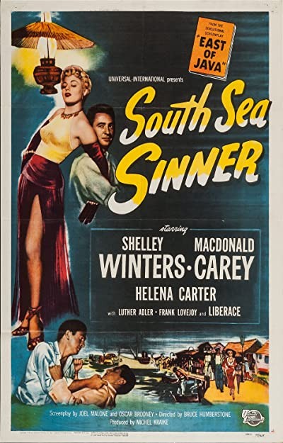South Sea Sinner (1950) afişi