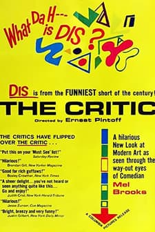 The Critic (1963) afişi