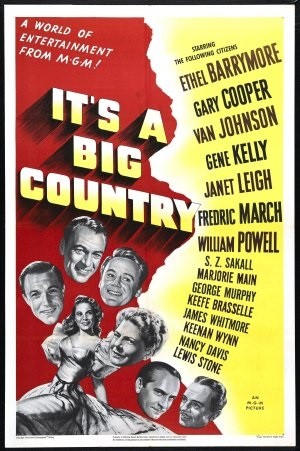 It's A Big Country (1951) afişi