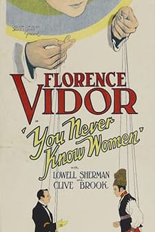 You Never Know Women (1926) afişi