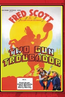 Two Gun Troubador (1939) afişi