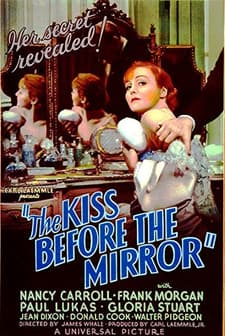 The Kiss Before The Mirror (1933) afişi