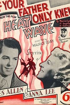 Heat Wave (1935) afişi