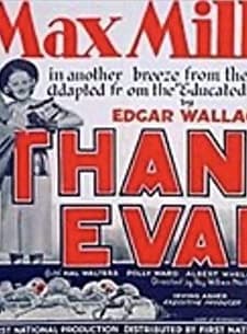 Thank Evans (1938) afişi