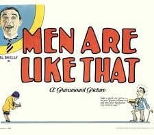 Men Are Like That (1930) afişi