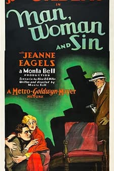 Man, Woman And Sin (1927) afişi