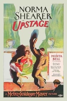 Upstage (1926) afişi