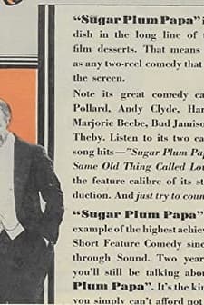 Sugar Plum Papa (1930) afişi