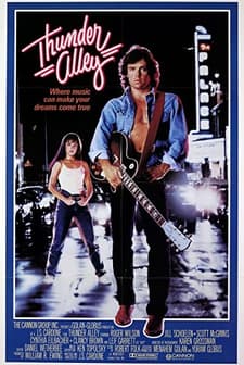 Thunder Alley (1985) afişi