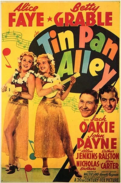 Tin Pan Alley (1940) afişi