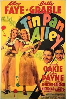 Tin Pan Alley (1940) afişi