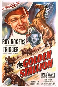 The Golden Stallion (1949) afişi
