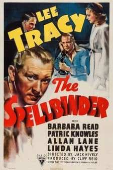 The Spellbinder (1939) afişi