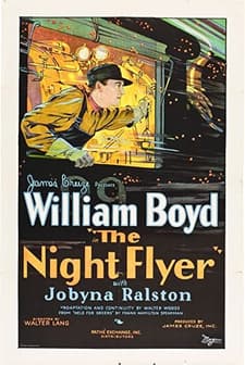 The Night Flyer (1928) afişi